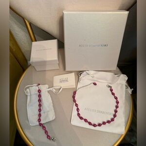 Swarovski necklaces and bracelet set new core collection